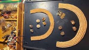 Vintage Baar & Beards Japanese Faux Pearl Collar Necklace & Others
